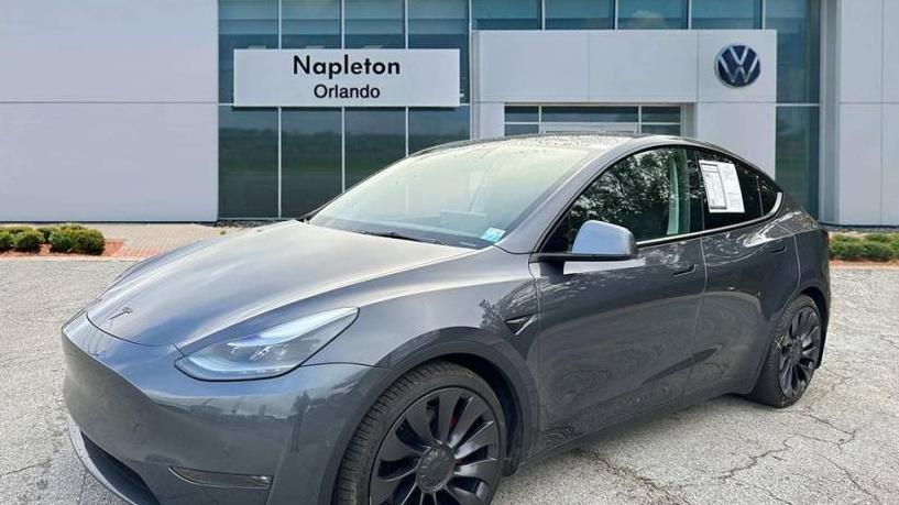 TESLA MODEL Y 2022 7SAYGDEF9NF324384 image